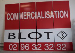 Impression numérique Grand Format 4 x 3 Blot Immobilier